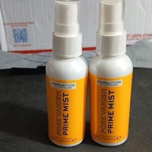 Revolution Pore Vanish Prime Mist - Set Of 2 NWOB Sealed